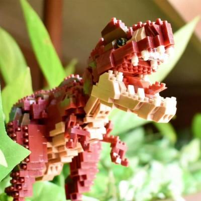 Figurine miniature deluxe Tyrannosaurus Rex - Nanoblock NBM-031