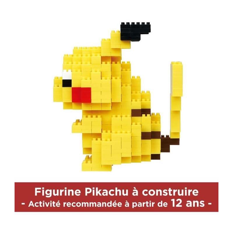 Figurine en briques - BANDAI NANOBLOCK Pokémon Pikachu Deluxe