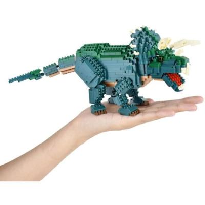 Figurine en briques NANOBLOCK Triceratops Deluxe - 930 pcs