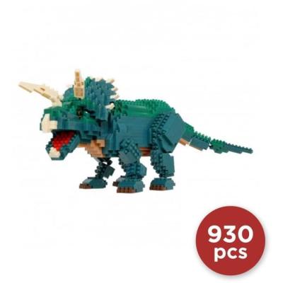Figurine en briques NANOBLOCK Triceratops Deluxe - 930 pcs