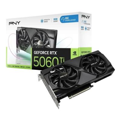 PNY GeForce RTX™ 5060 Ti - 8GB - Overclocked Dual Fan DLSS 4