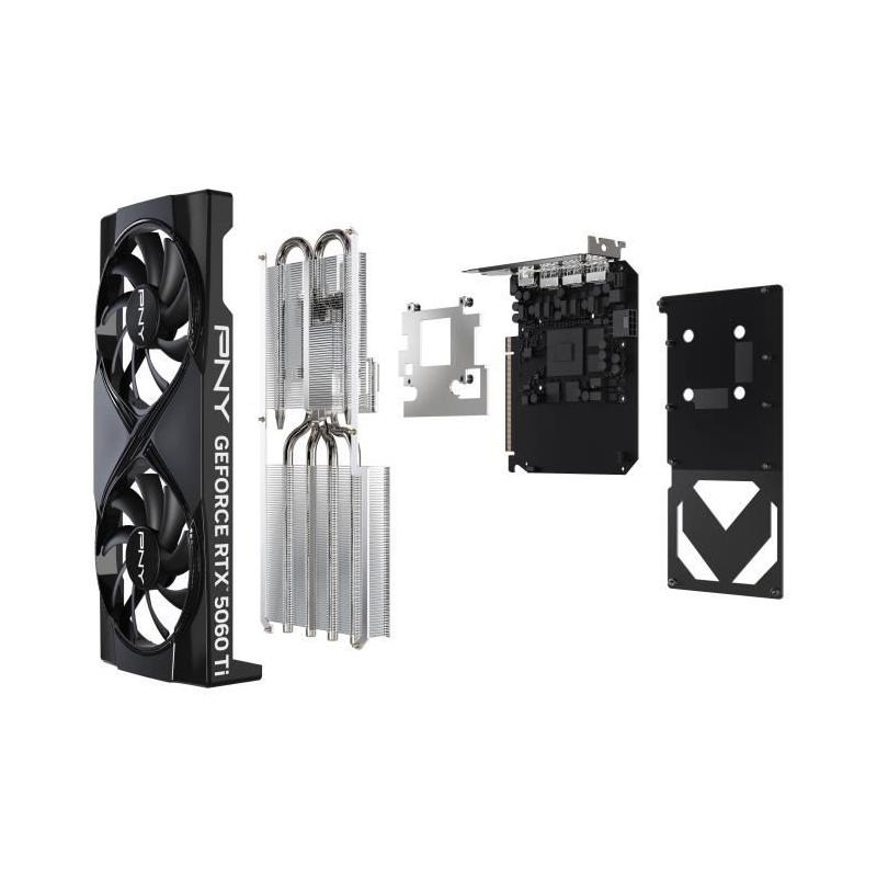 PNY GeForce RTX™ 5060 Ti - 8GB - Overclocked Dual Fan DLSS 4