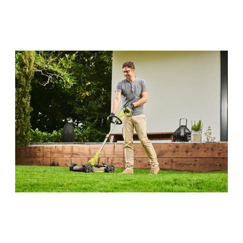 Tondeuse 3 en 1 Ryobi - Coupe 30 cm - Sans fil
