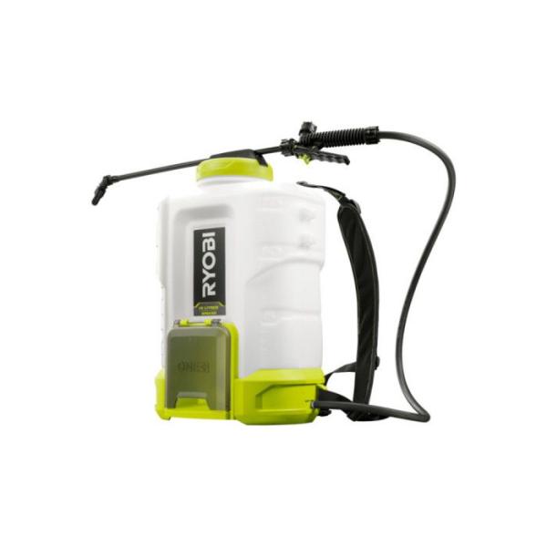 RYOBI - Pulvérisateur a dos 18V - jusqu'a 6,2 bars - débit 1 l/min a 1,8 l/min - réservoir 15 L - vendu sans batterie - RY18B