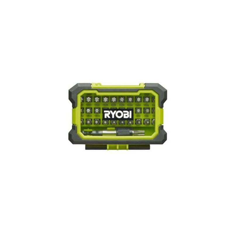 Coffret renforcé RYOBI 32 embouts de vissage Torx T7-T40 - RAK32TSD