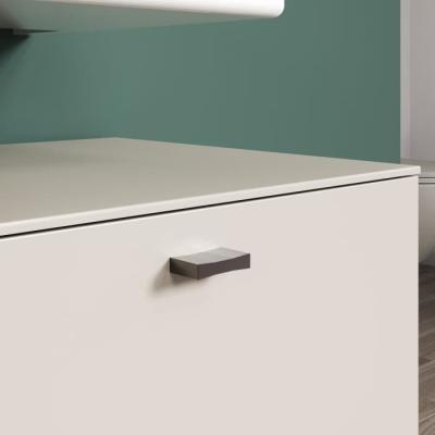 Ensemble Salle de bain Cachemire - Colonne + Miroir + Meuble - L180cm