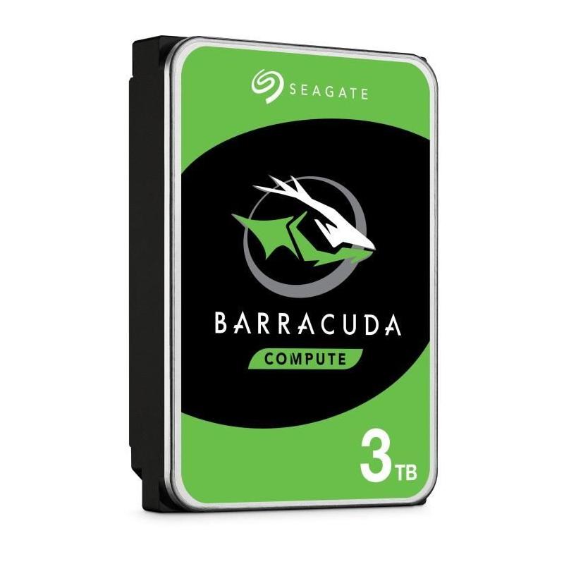 Disque dur Interne Seagate BarraCuda 3To - Performances rapides