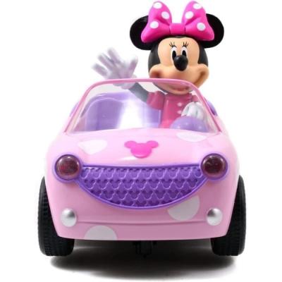 Achetez la voiture radiocommandée Majorette Minnie avec figurine 