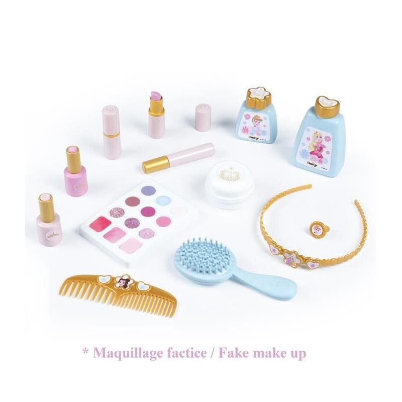 Valise beauté Disney Princesses pour coiffure, onglerie et maquillage