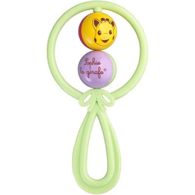 Hochet 2 boules - SOPHIE LA GIRAFE: jouet d'éveil captivant