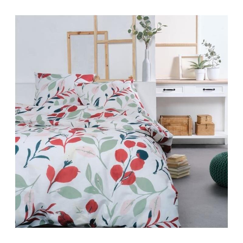 Parure de lit 2 personnes TODAY Sunshine 13.8 - 100% Coton imprimé