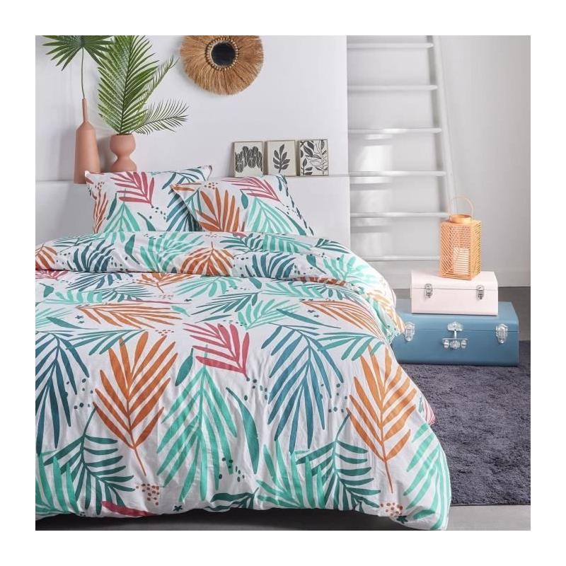 Parure de lit 2 personnes TODAY Sunshine 100% Coton - 220 x 240 cm