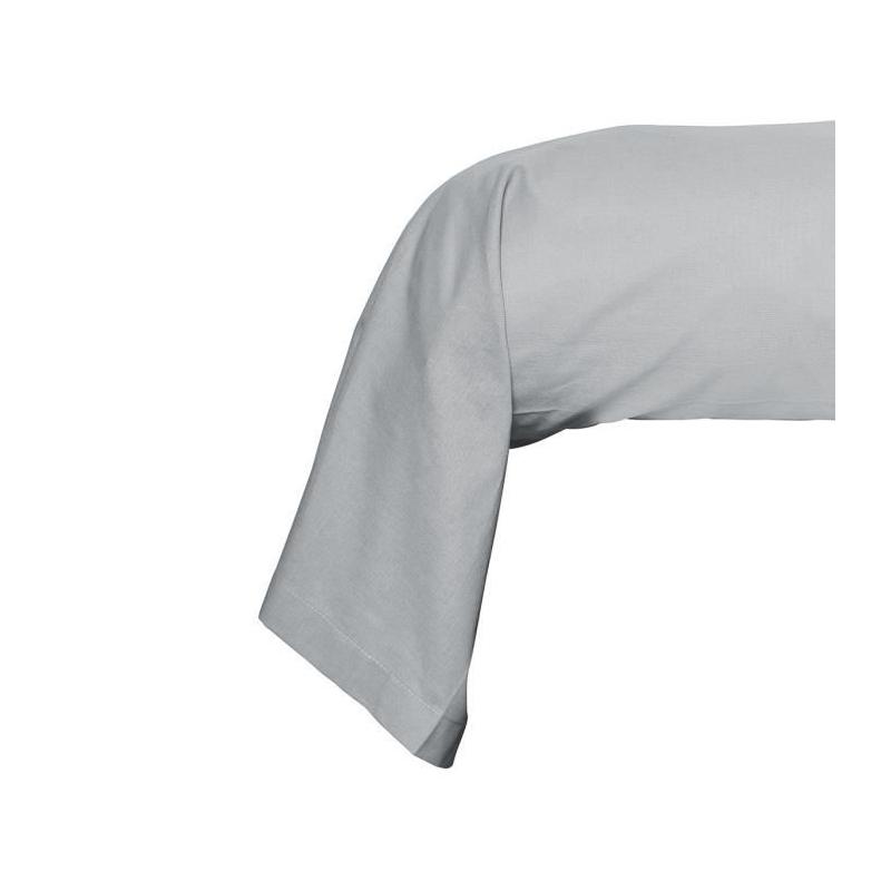 Taie de traversin TODAY Essential 45x185 cm 100% Coton uni - Acier