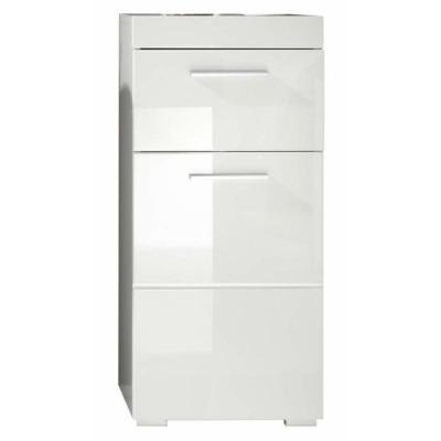 Meuble bas salle de bain blanc L - H - P : 37 - 79 - 31 cm