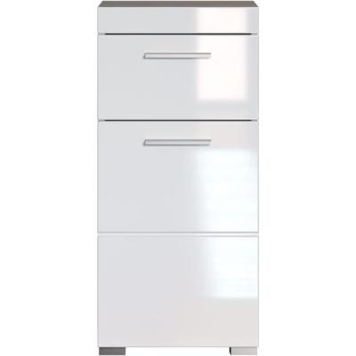 Meuble bas salle de bain blanc L - H - P : 37 - 79 - 31 cm