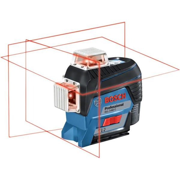 Bosch GLL 3-80 C Professional Niveau de ligne 30 m