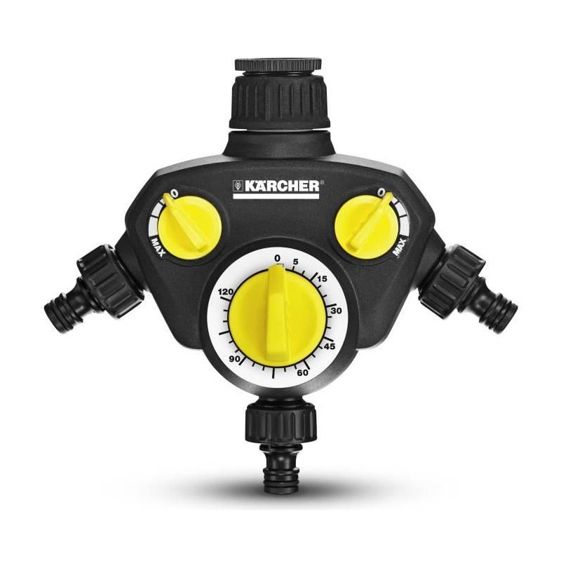 Minuterie d'arrosage KARCHER WT 2 - Gérez 3 sorties d'eau!