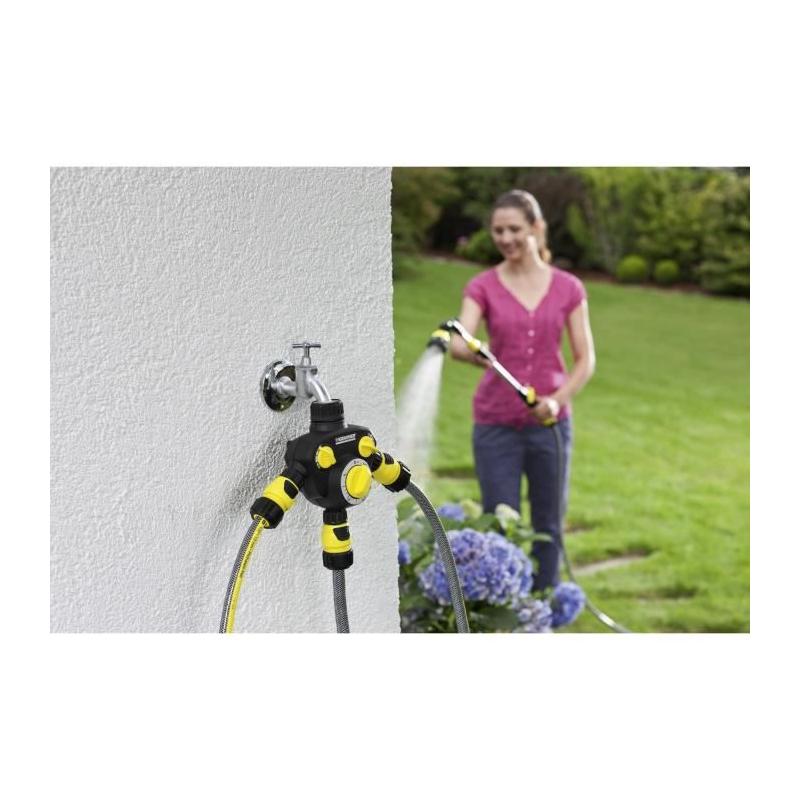 Minuterie d'arrosage KARCHER WT 2 - Gérez 3 sorties d'eau!