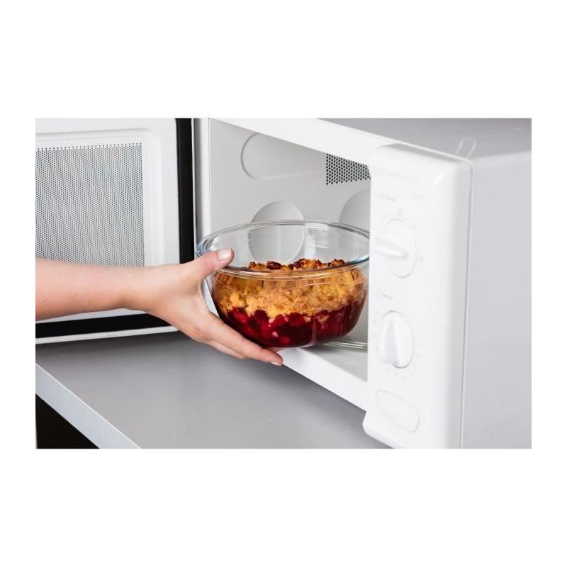 Boîte ronde avec couvercle Pyrex Cook & Go 20 cm - 1,6 L