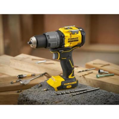 Perceuse visseuse à percussion STANLEY SFMCD725D2K-QW - 80 Nm - 18V