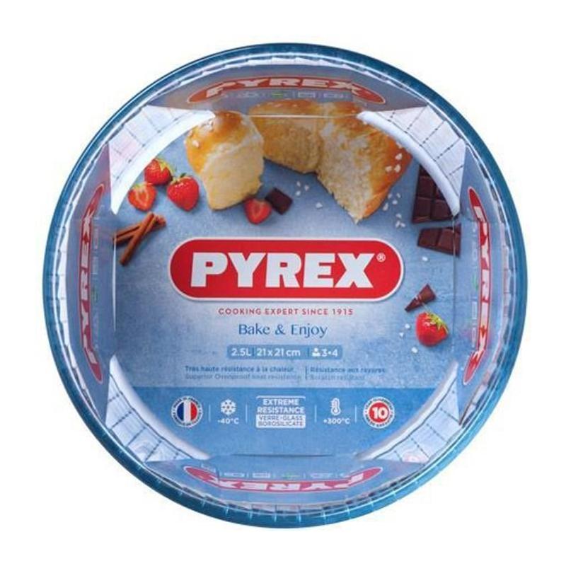 Moule à soufflé Pyrex en verre borosilicate - 21 cm