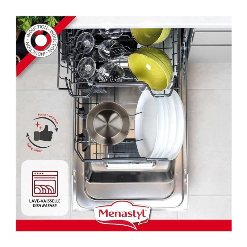 Bassine à confiture MENASTYL en acier inoxydable 40,5cm