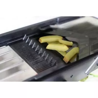 Mandoline MENASTYL en acier inoxydable - Coupe-aliment