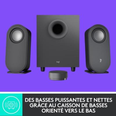 Enceinte PC Logitech Z407: Haut-parleurs Bluetooth puissants