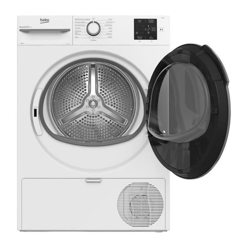 Sèche-linge pompe à chaleur BEKO B300 - 12 kg - L60cm - Blanc