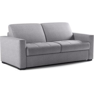 Canapé convertible express MARIUS - Gris clair - 190 x 100 x 87 cm