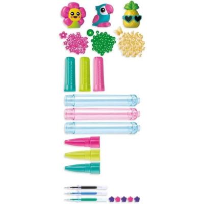Clementoni - Mini atelier Stylos Tropical - 3 stylos à créer