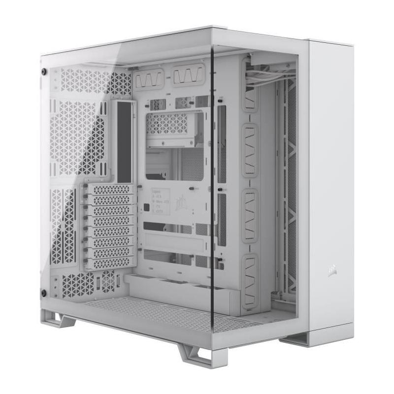 Boîtier PC CORSAIR 6500X - Mid-Tower Dual Chamber Blanc