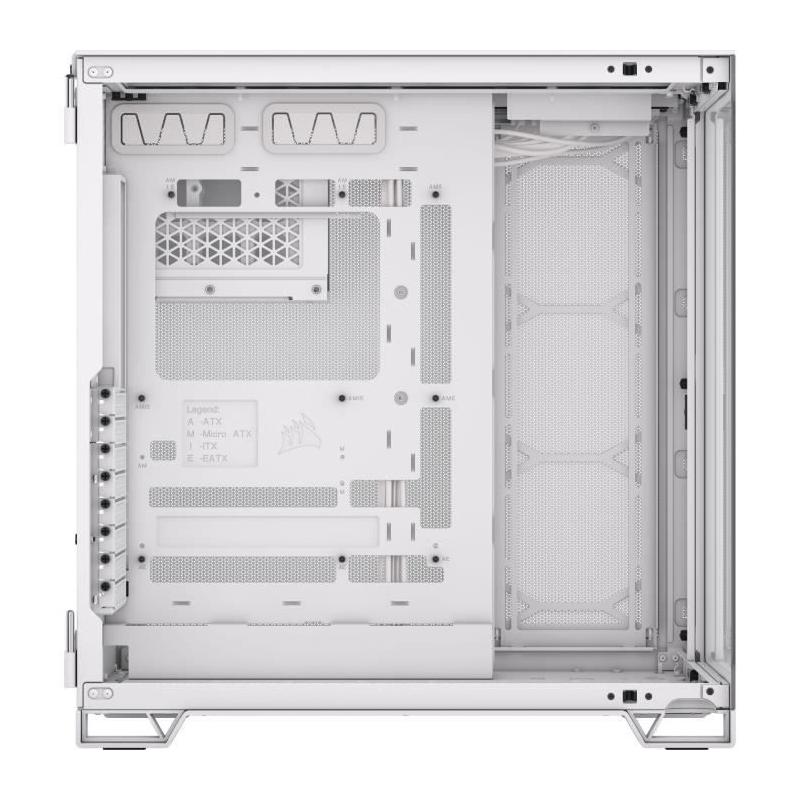 Boîtier PC CORSAIR 6500X - Mid-Tower Dual Chamber Blanc