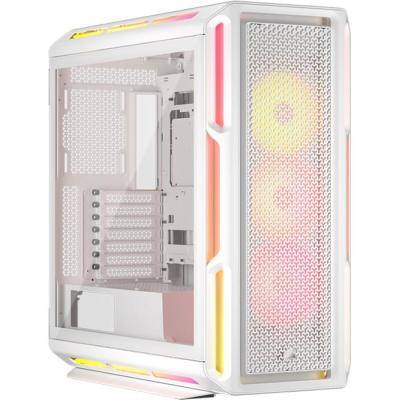 Boîtier PC ATX CORSAIR 5000T LX RGB - Blanc