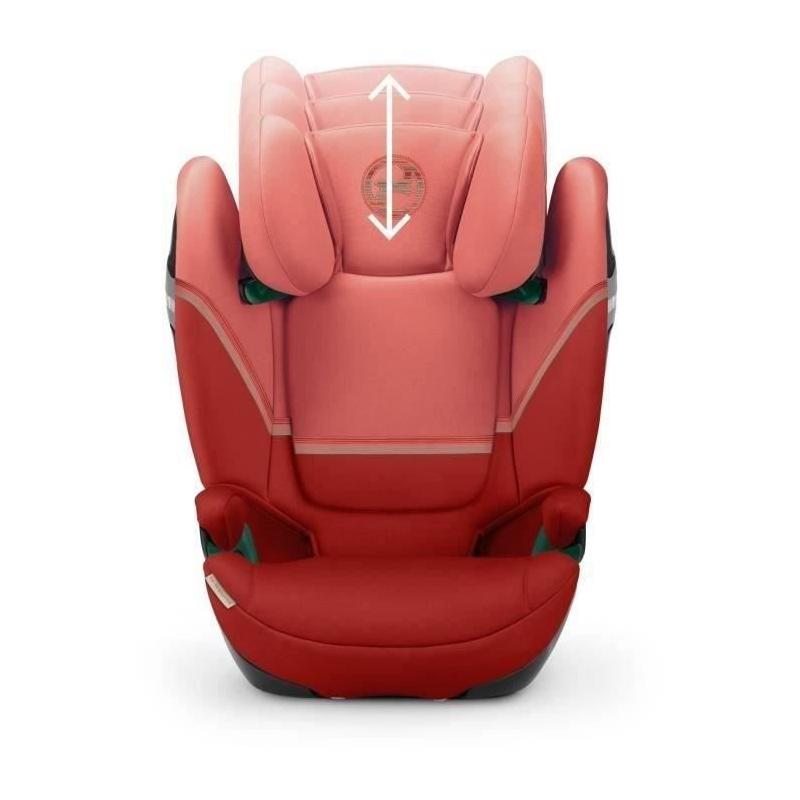 Siège auto évolutif Isofix - Solution S2 i-Fix - Hibiscus Red