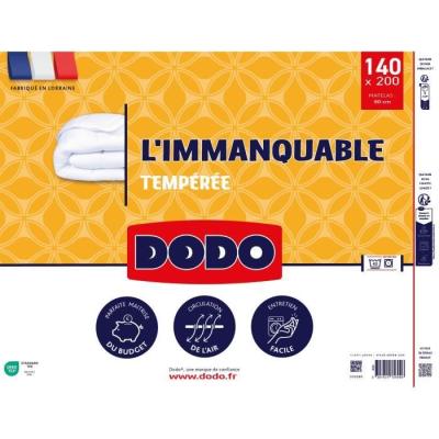 Couette tempérée 250G/m² DODO - L'indispensable pour des nuits parfaites