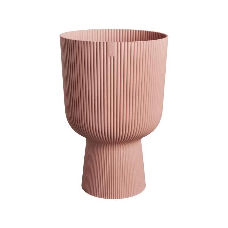 Pot de fleur élégant Elho Vibes Fold Coupe - Rose - 100% recyclé
