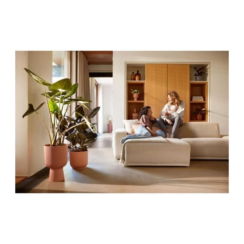 Pot de fleur élégant Elho Vibes Fold Coupe - Rose - 100% recyclé