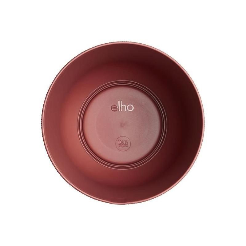 Pot de fleur Elho Jazz Rond Rouge - Ø 26 x H 24 cm - Intérieur - 100% recyclé