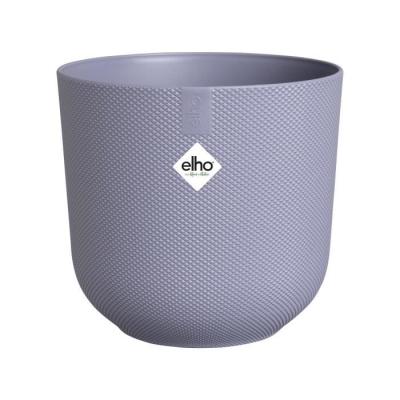Pot de fleur Elho Jazz Rond Violet 100% recyclé - L 30 x B 29.5 x H 27 cm