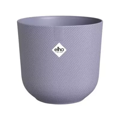 Pot de fleur Elho Jazz Rond Violet 100% recyclé - L 30 x B 29.5 x H 27 cm Pot de fleur Elho Jazz Rond Violet 100% recyclé - L 30 x B 29.5 x H 27 cm