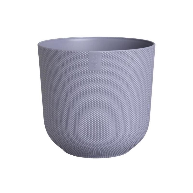 Pot de fleur Elho Jazz Rond Violet 100% recyclé - L 35 x B 34.5 x H 32 cm