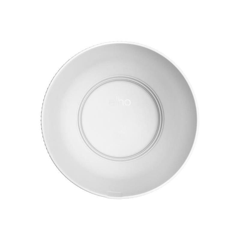 Pot de fleur Elho Jazz Rond Blanc 100% recyclé - L 35 x B 34.5 x H 32 cm