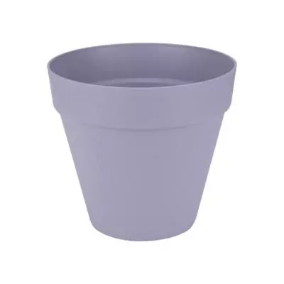 Pot de fleur Elho Loft Urban Rond Violet 29x28.5x26 cm - Extérieur - 100% recyclé