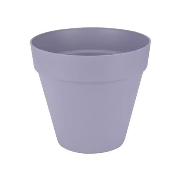 ELHO Pot de fleurs Loft Urban Rond - Violet - Ø 28.5 x H 26 cm - Extérieur - 100% recyclé