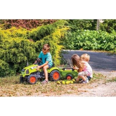 Tracteur avec remorque et capot ouvrant - Fabriqué en France