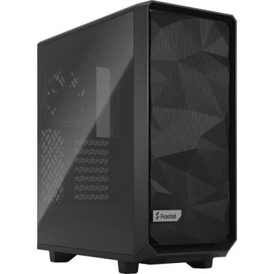 Boîtier PC Fractal Design Meshify 2 Compact Noir - Verre Trempé