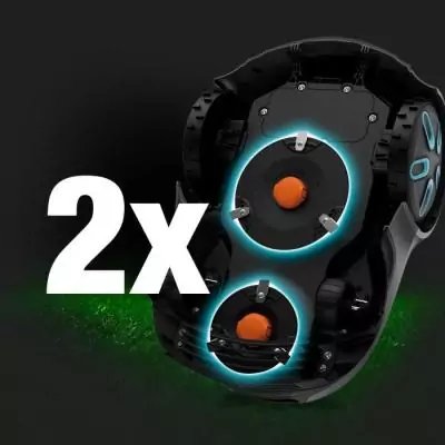 Tondeuse robot GARDENA Smart SILENO max 800 - 800 m² - Bluetooth