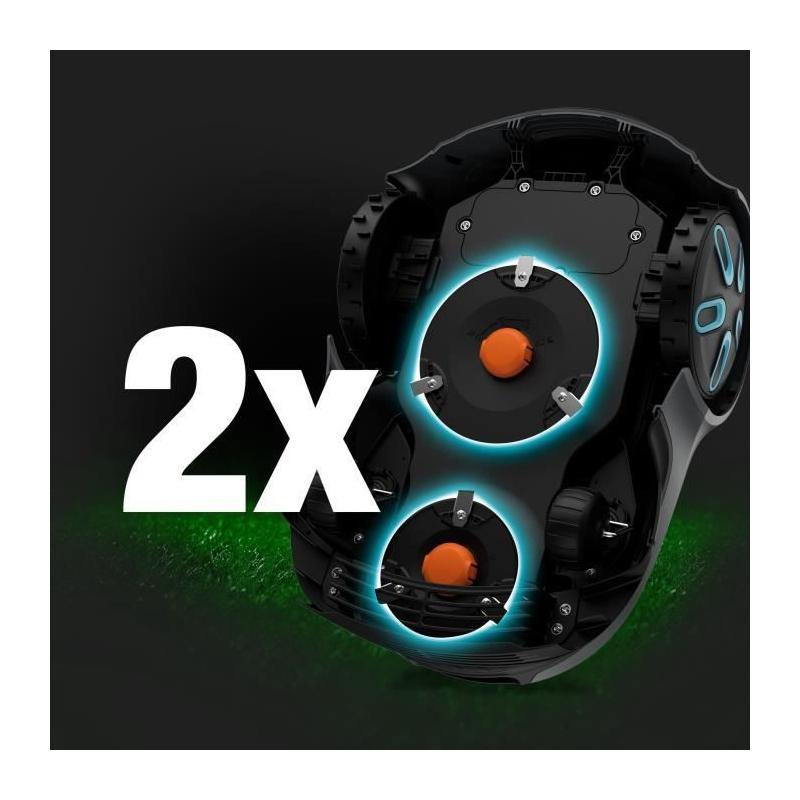 Tondeuse robot GARDENA Smart SILENO max 800 - 800 m² - Bluetooth