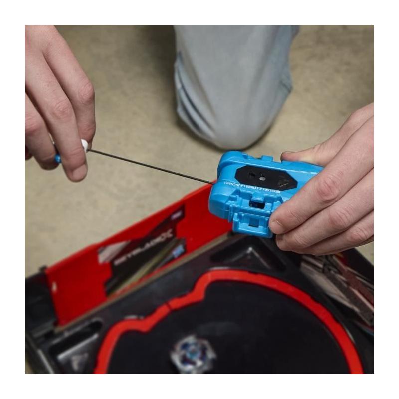 Pack Beyblade X Cobalt Dragoon 2-60C : toupie deluxe à rotation gauche